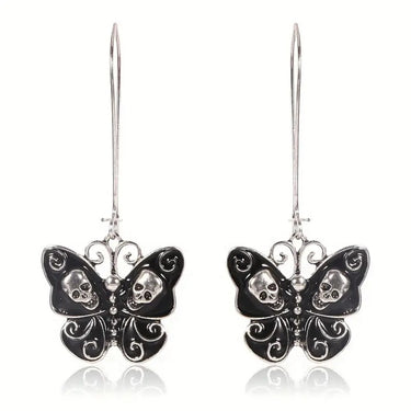Gothic Butterfly Earrings